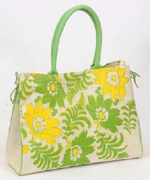 Designer jute handbags