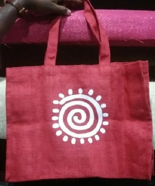 Folding Jute Shopping Bags