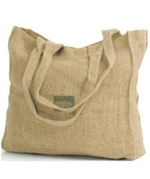 Hessian shopping bags