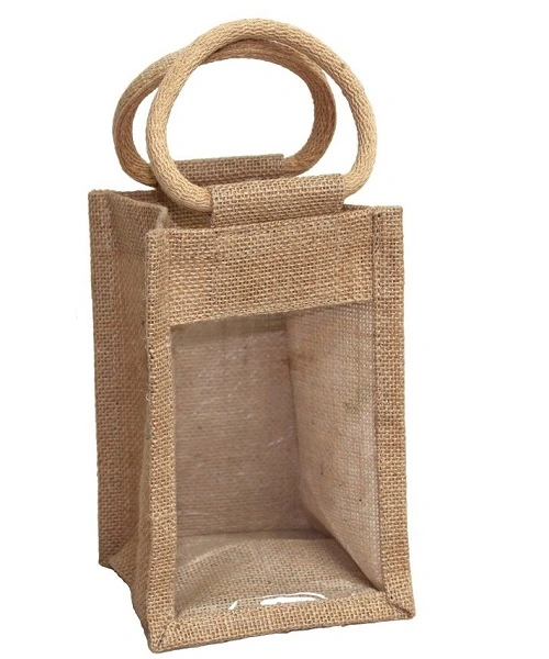 1 Bottle Jute Jar Bags