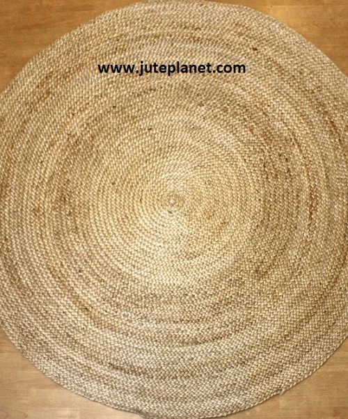 Round jute rugs