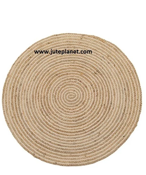 Braided jute rugs